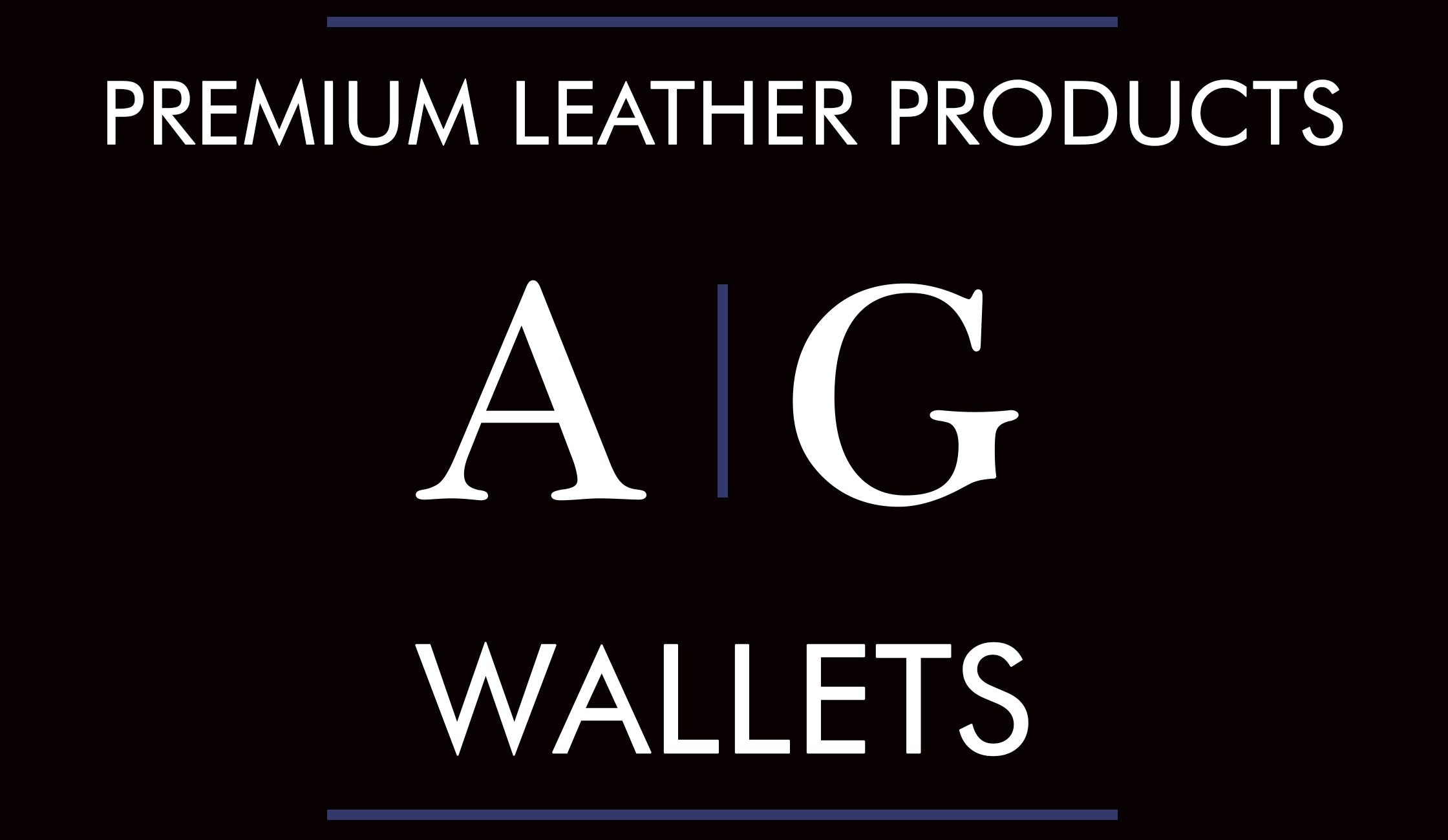 AG Wallets Cowhide RFID 20 Card Holder Long Wallet - 6 pack