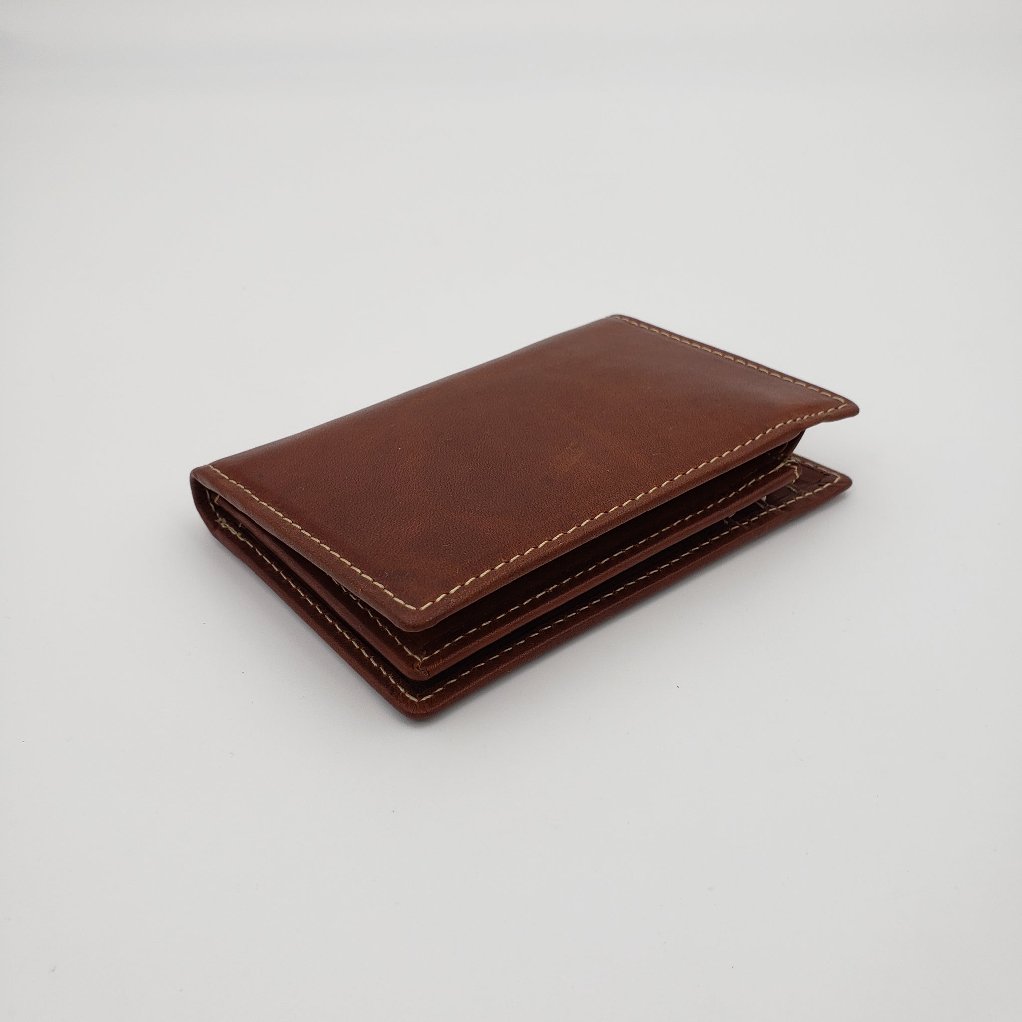 Bifold Leather Wallet for Men Bootlegger Brown